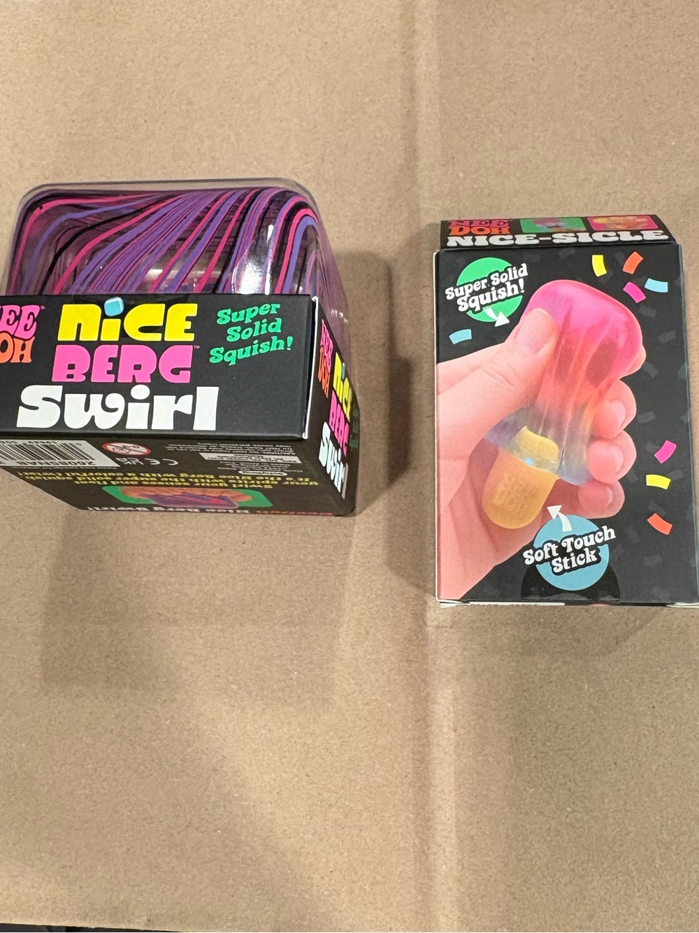 Needoh Nice Berg Swirl and Nice-sicle Set of 2 - Picture 2 of 3